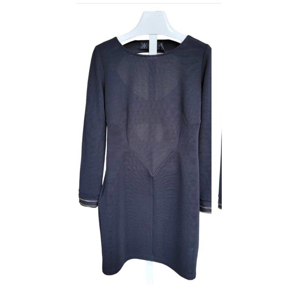 Black Kardashian Kollection Open back Dress